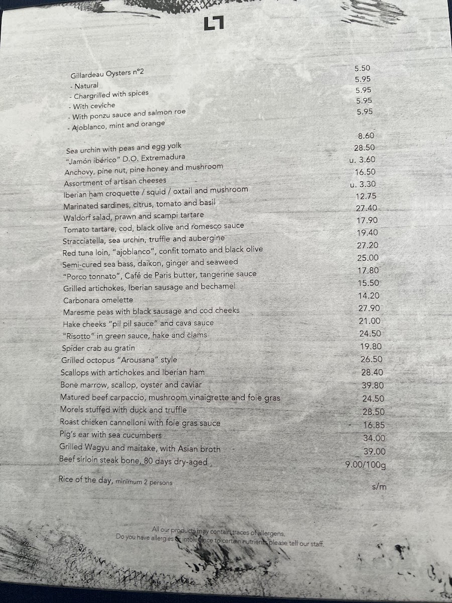 Talla Restaurant Photo Menu 4