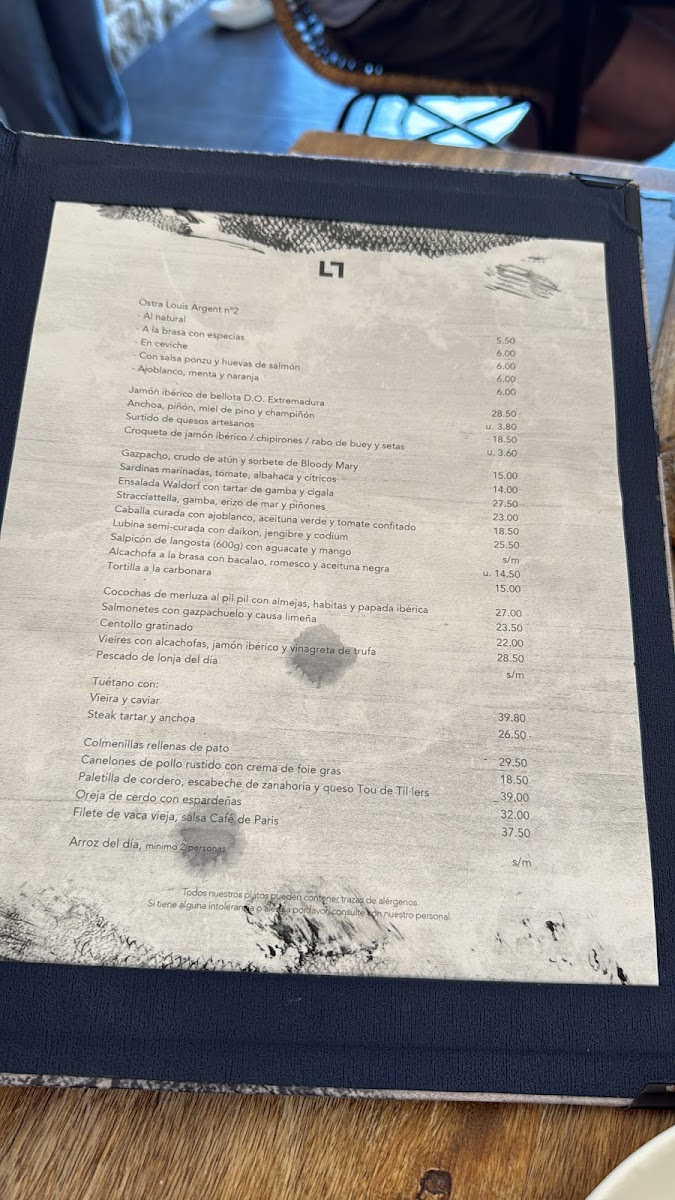 Talla Restaurant Photo Menu 6