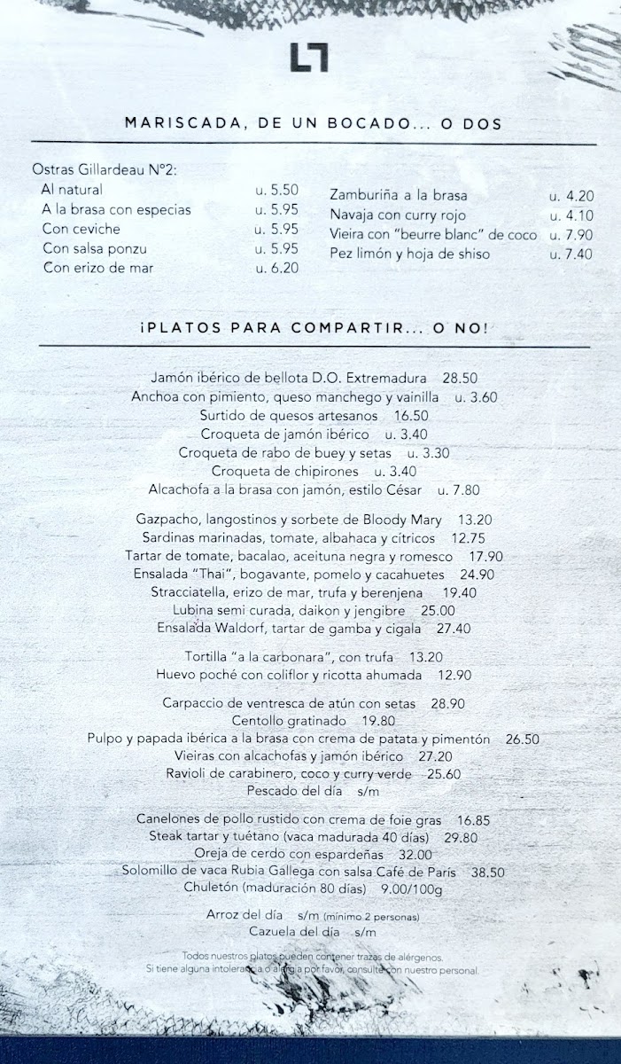 Talla Restaurant Photo Menu 8