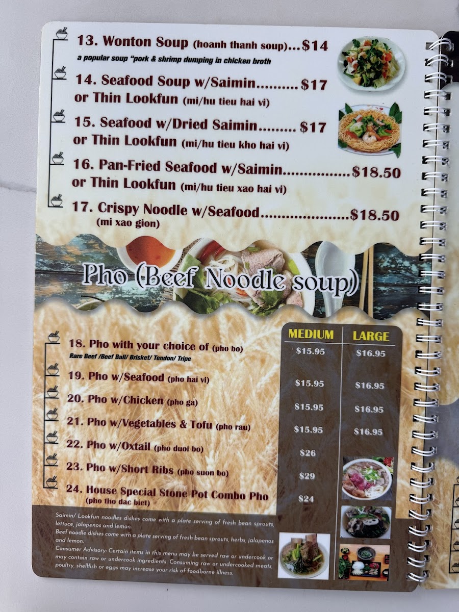 Pho 97 One Photo Menu 5