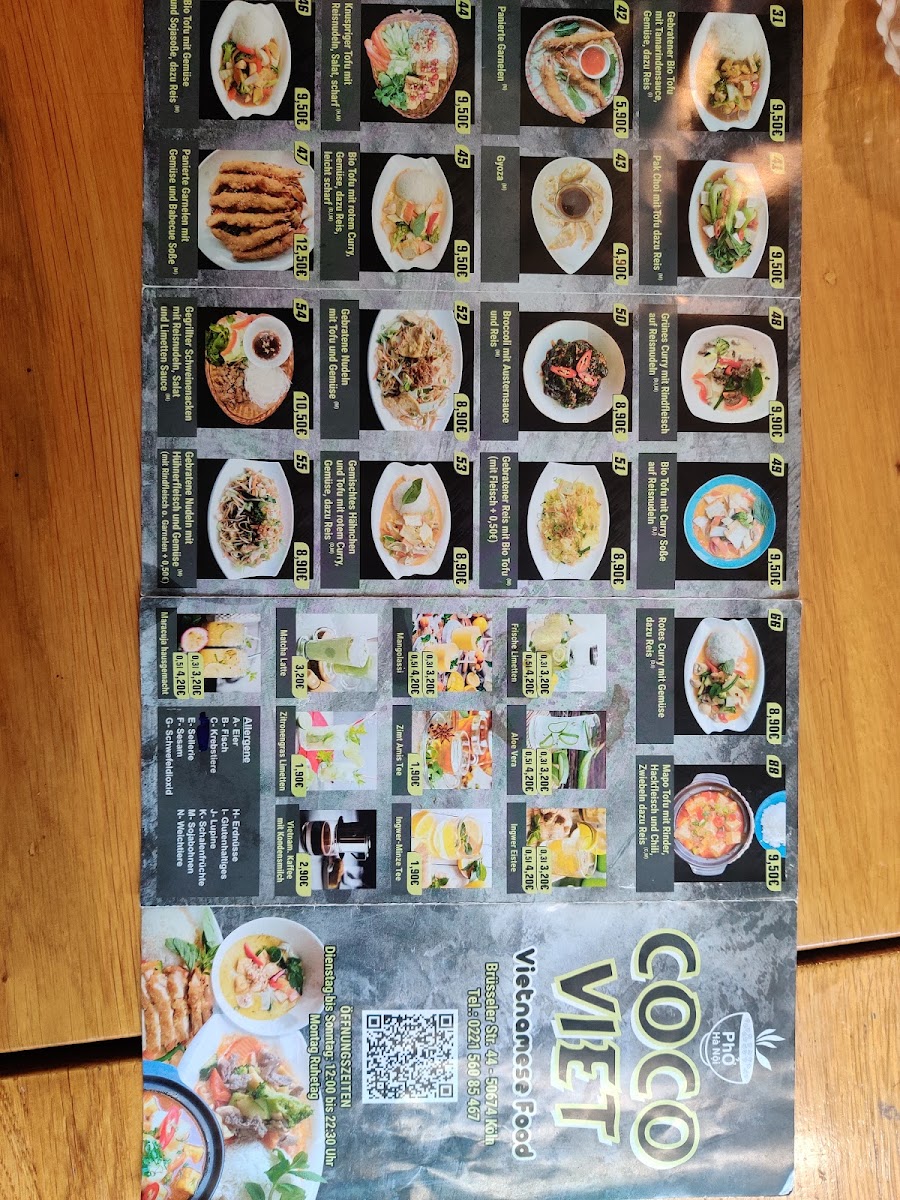 Coco Viet Photo Menu 8