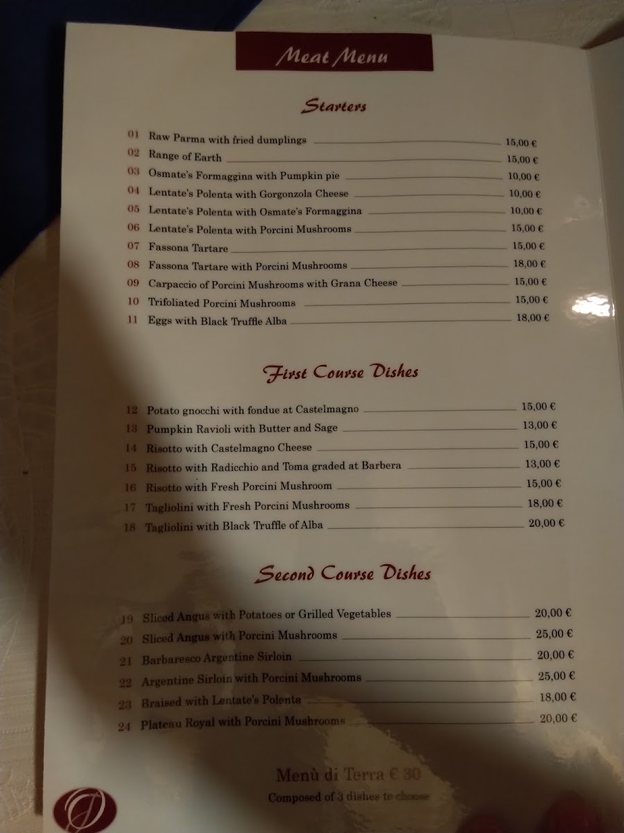 Osteria Da Jerry Photo Menu 1