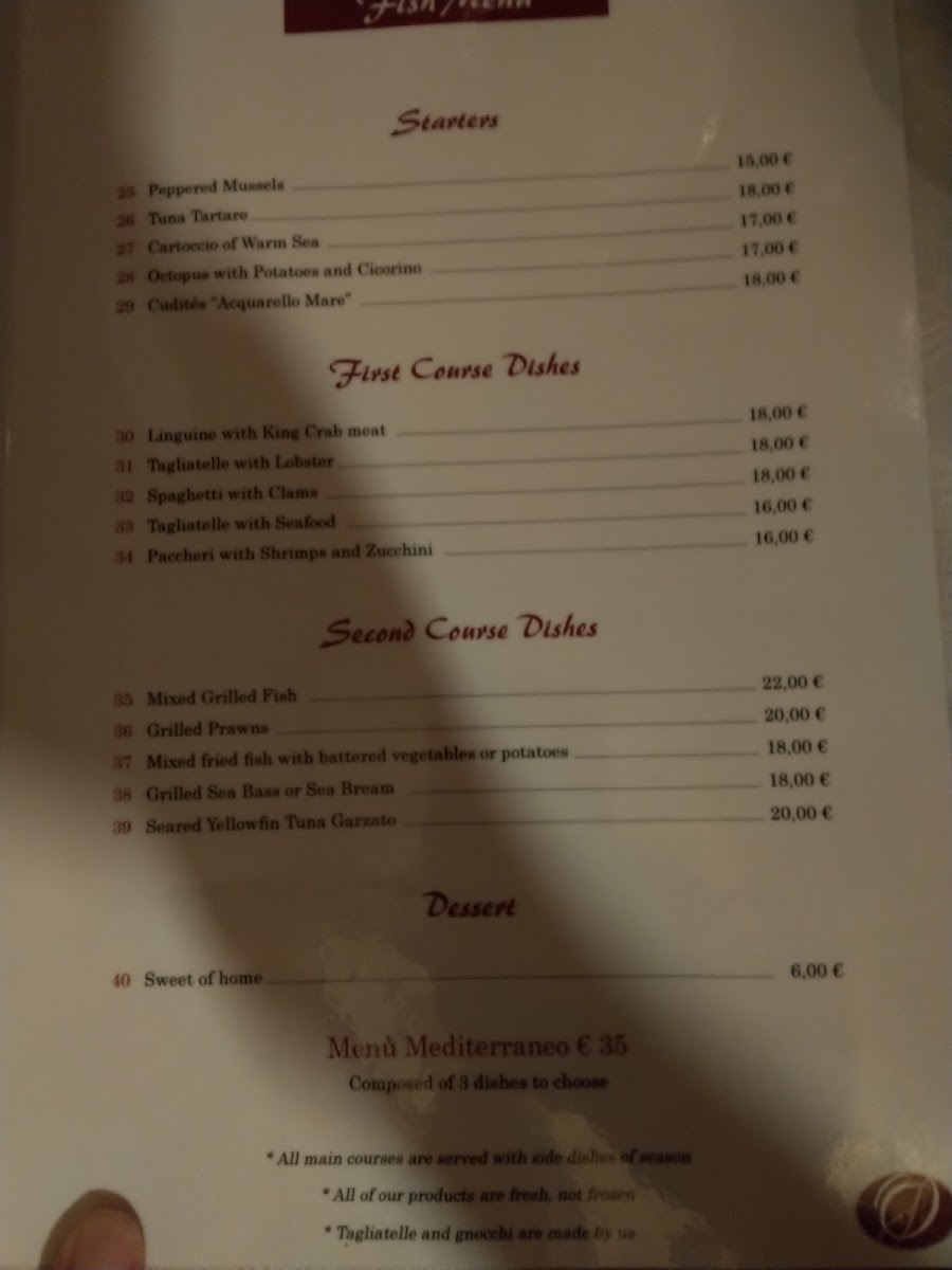 Osteria Da Jerry Photo Menu 2