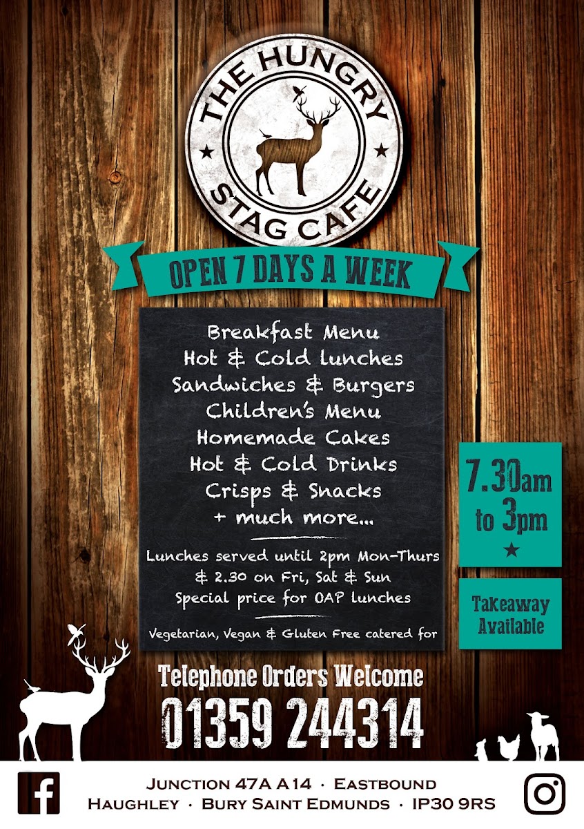 The Hungry Stag Cafe Photo Menu 4