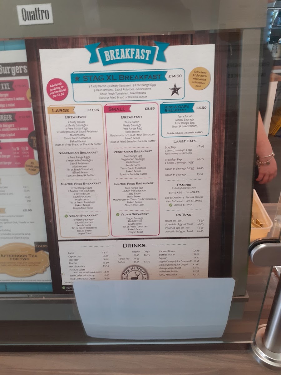 The Hungry Stag Cafe Photo Menu 5