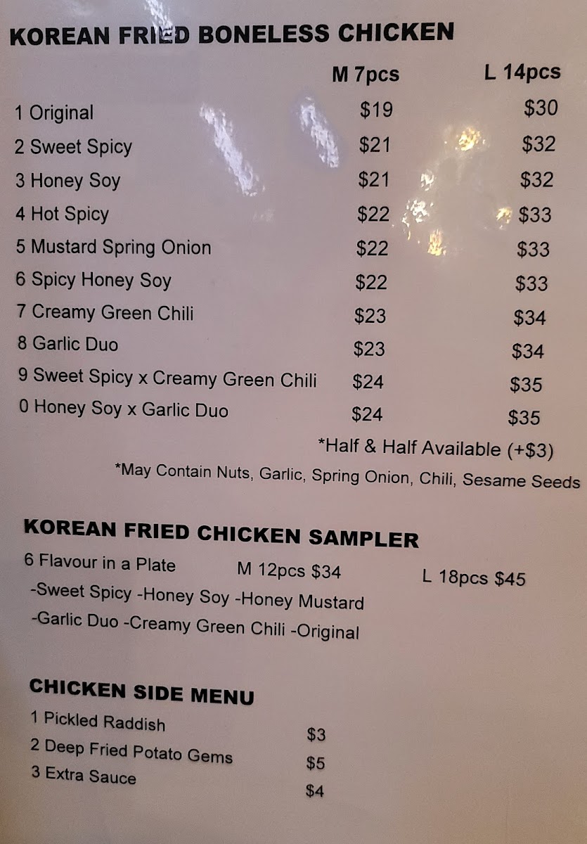 Hansik Photo Menu 2