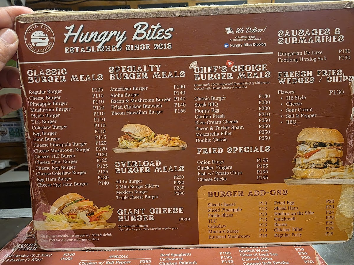 Hungry Bites Dipolog Photo Menu 2