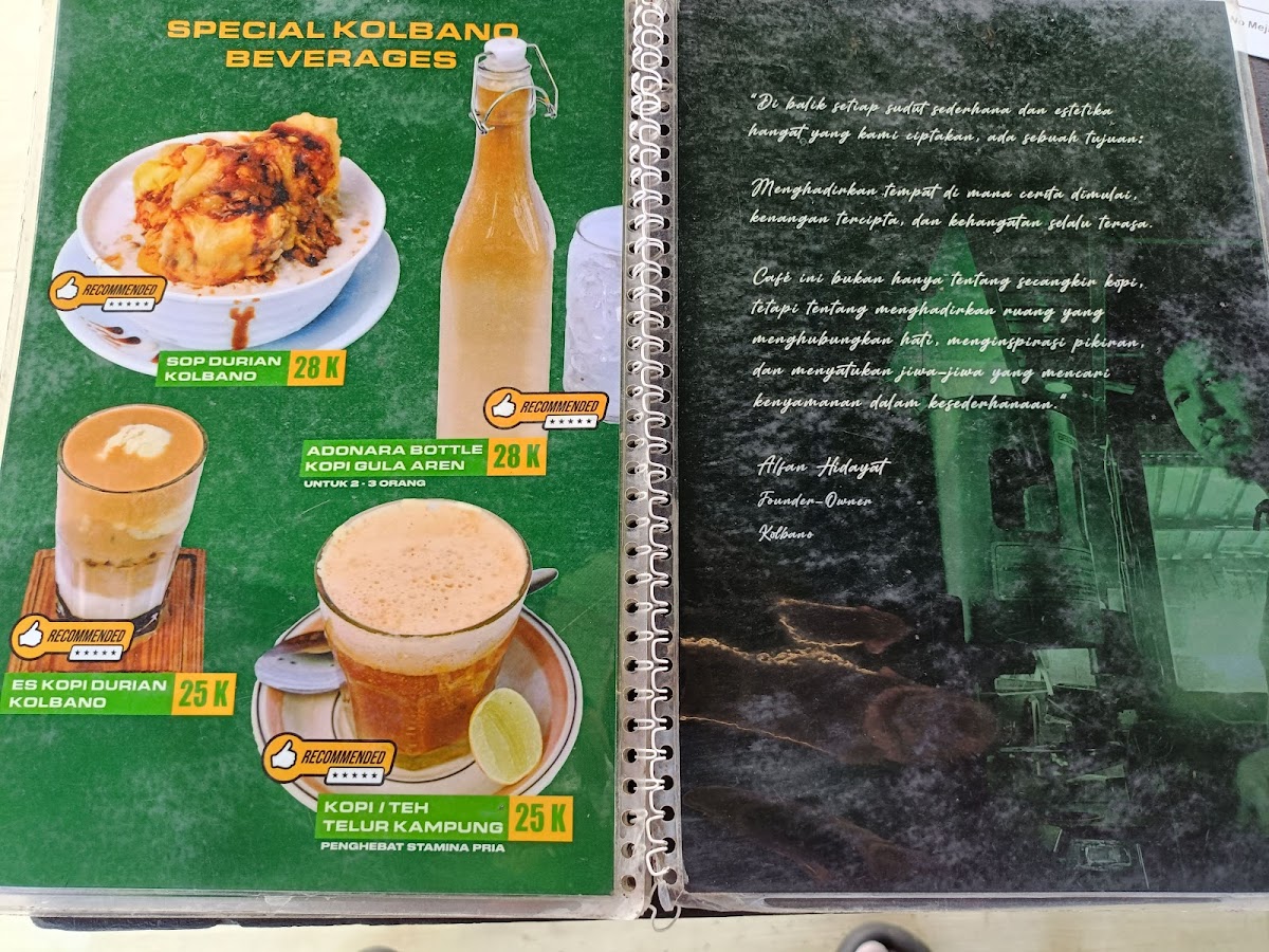 Kolbano Coffee & Eatery Photo Menu 4