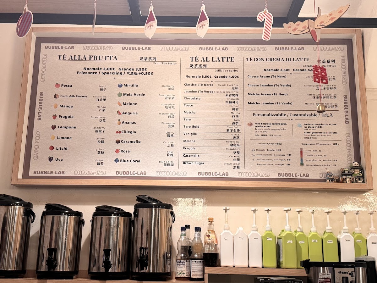 Pearl Milk Tea Photo Menu 2