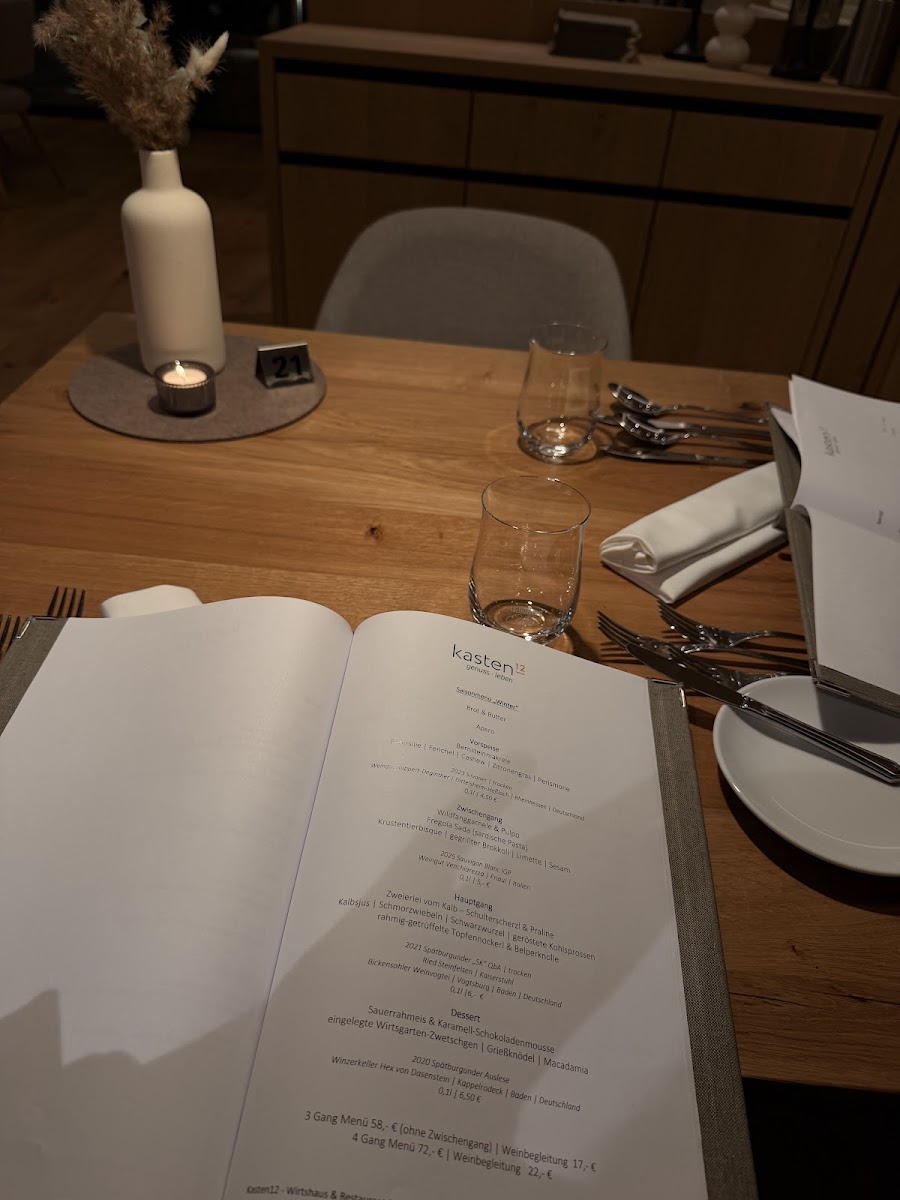 Gasthaus Binderberger - Kasten 12 Photo Menu 6
