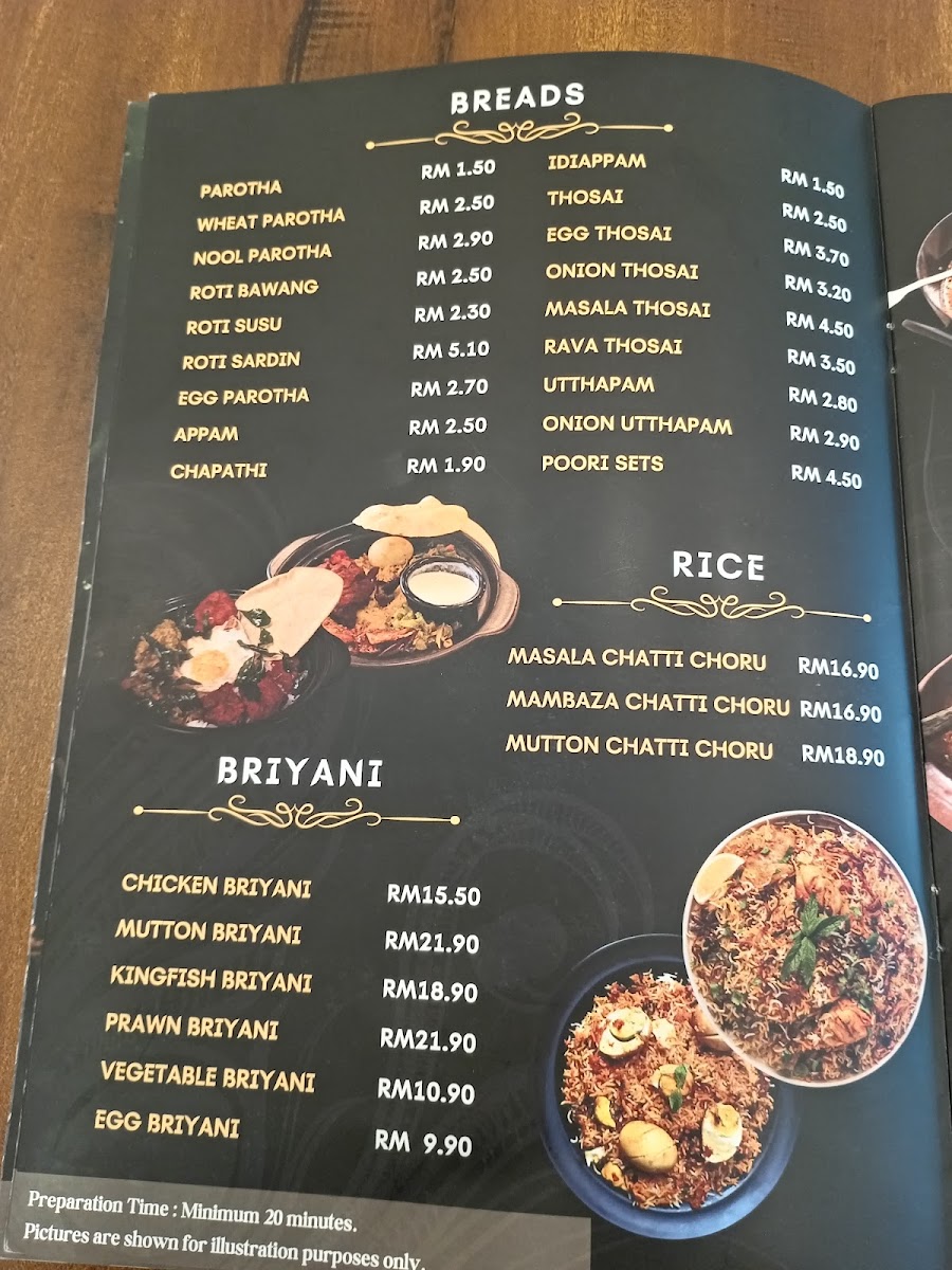 Restoran South Masalaa • Rawang Photo Menu 5