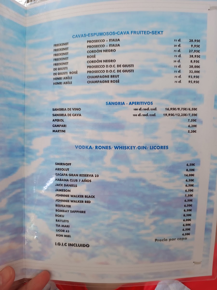 La Taberna Del Mar Photo Menu 9