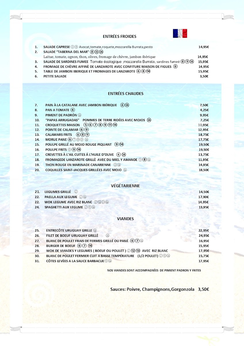 La Taberna Del Mar Photo Menu 8