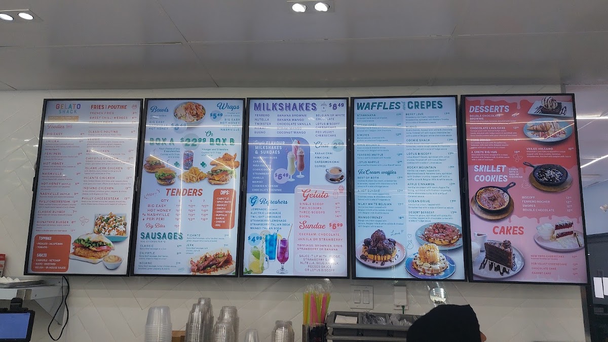Gelato Shack Photo Menu 3