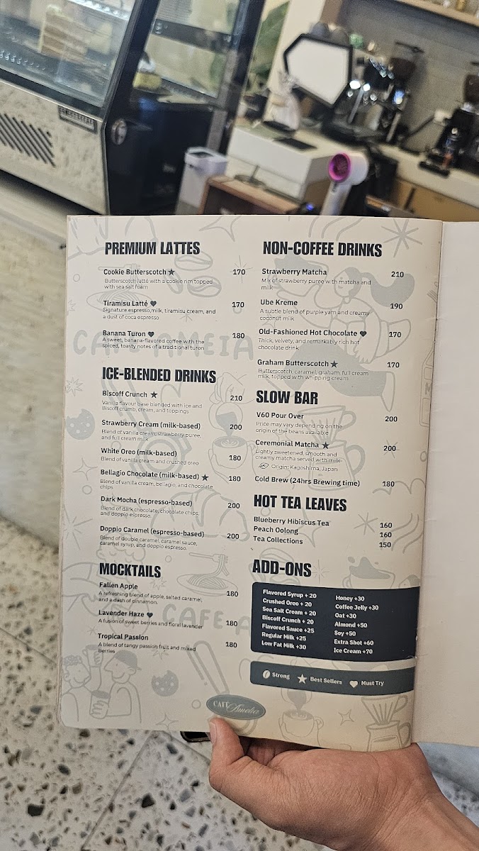 Café Amelia PH - Specialty Coffee Photo Menu 4
