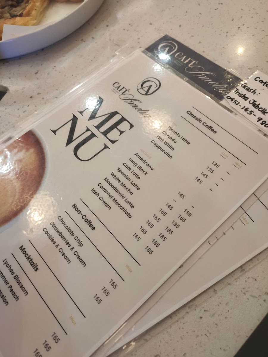 Café Amelia PH - Specialty Coffee Photo Menu 7