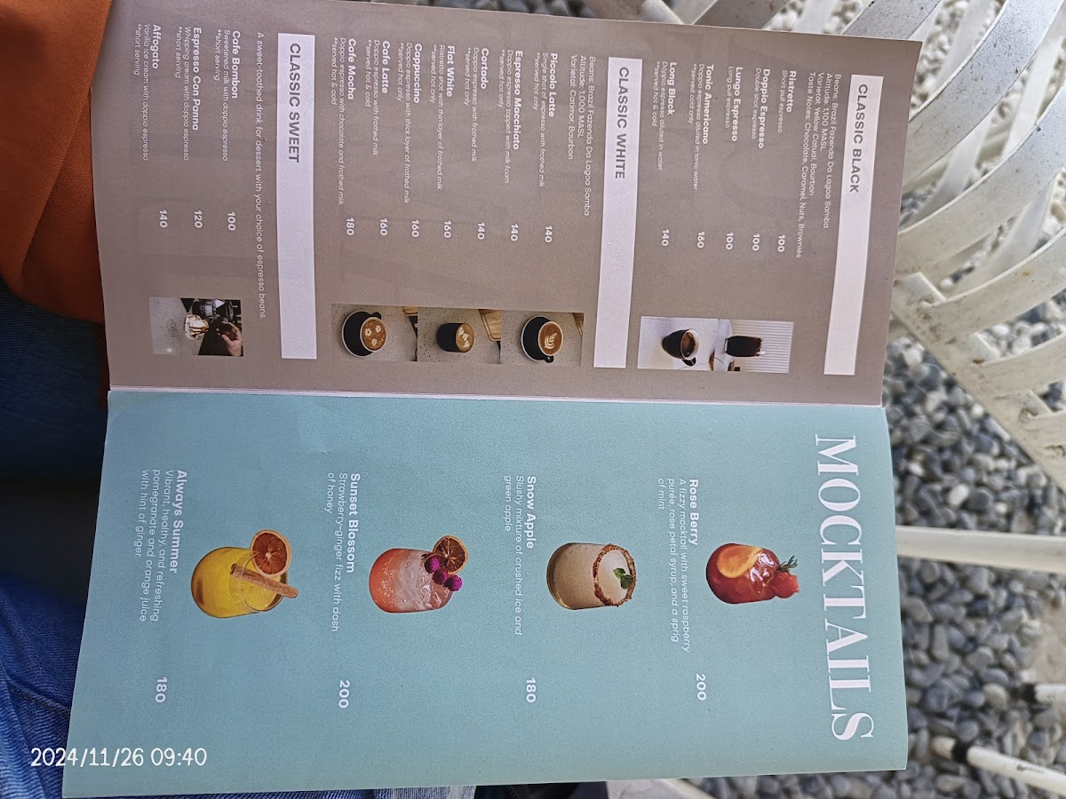Café Amelia PH - Specialty Coffee Photo Menu 8