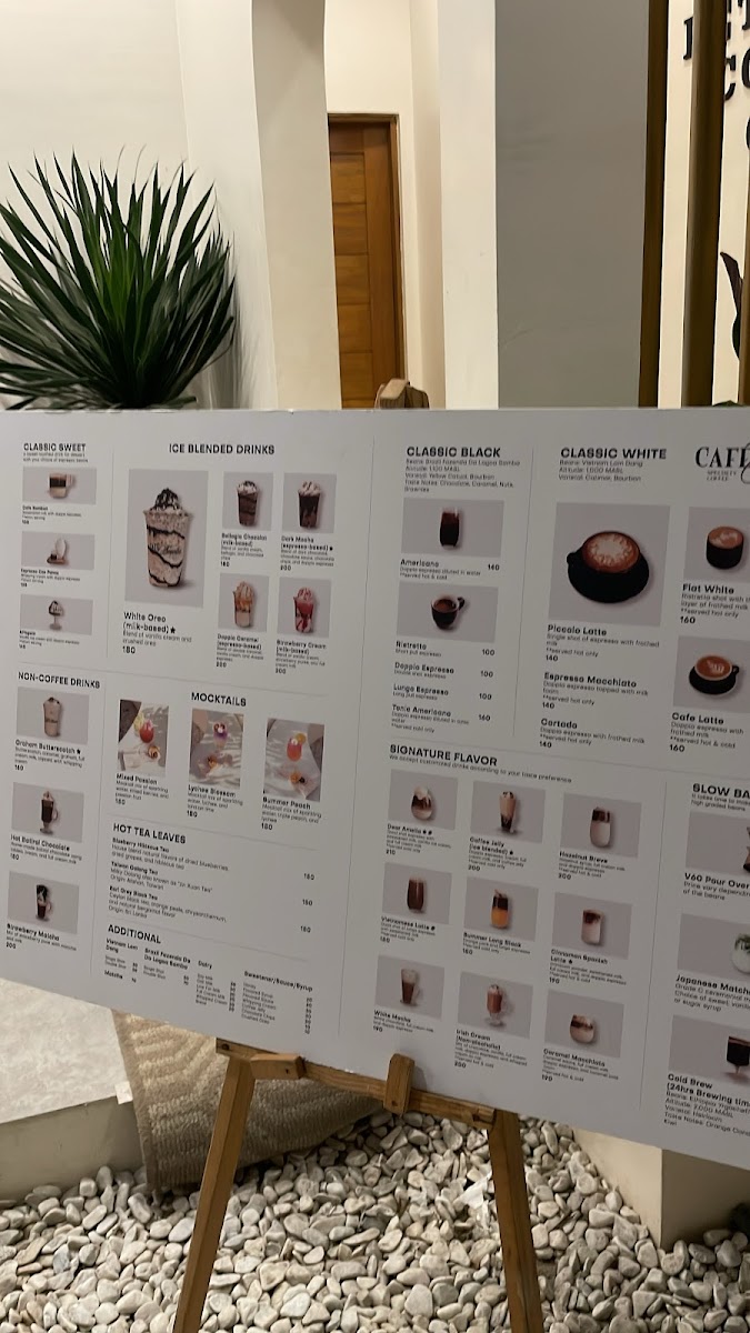 Café Amelia PH - Specialty Coffee Photo Menu 9