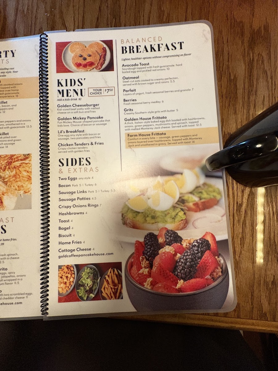 Gold Coffee Pancake House Photo Menu 6