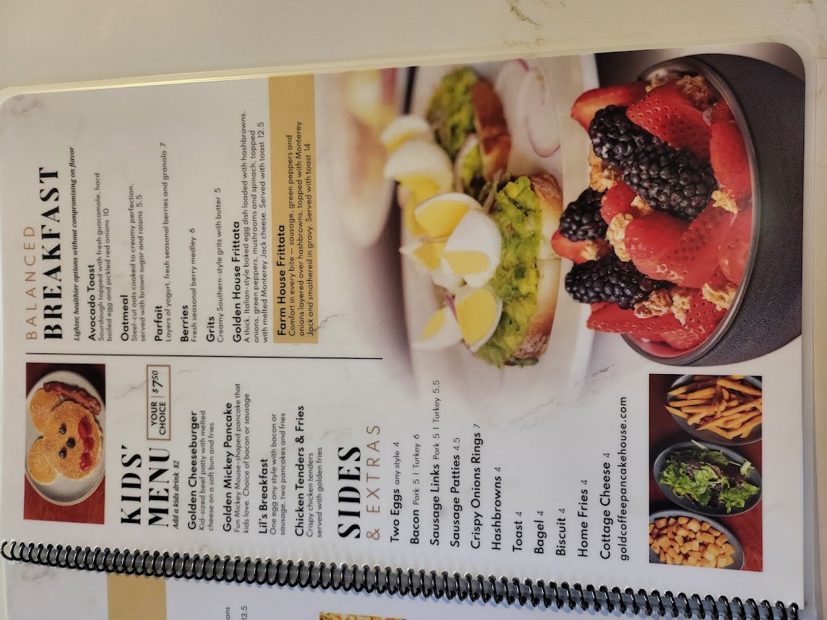 Gold Coffee Pancake House Photo Menu 9