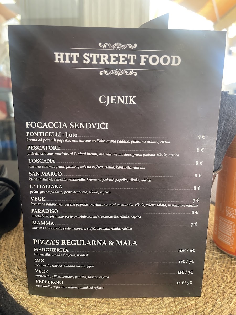 Hit Street Food Photo Menu 1