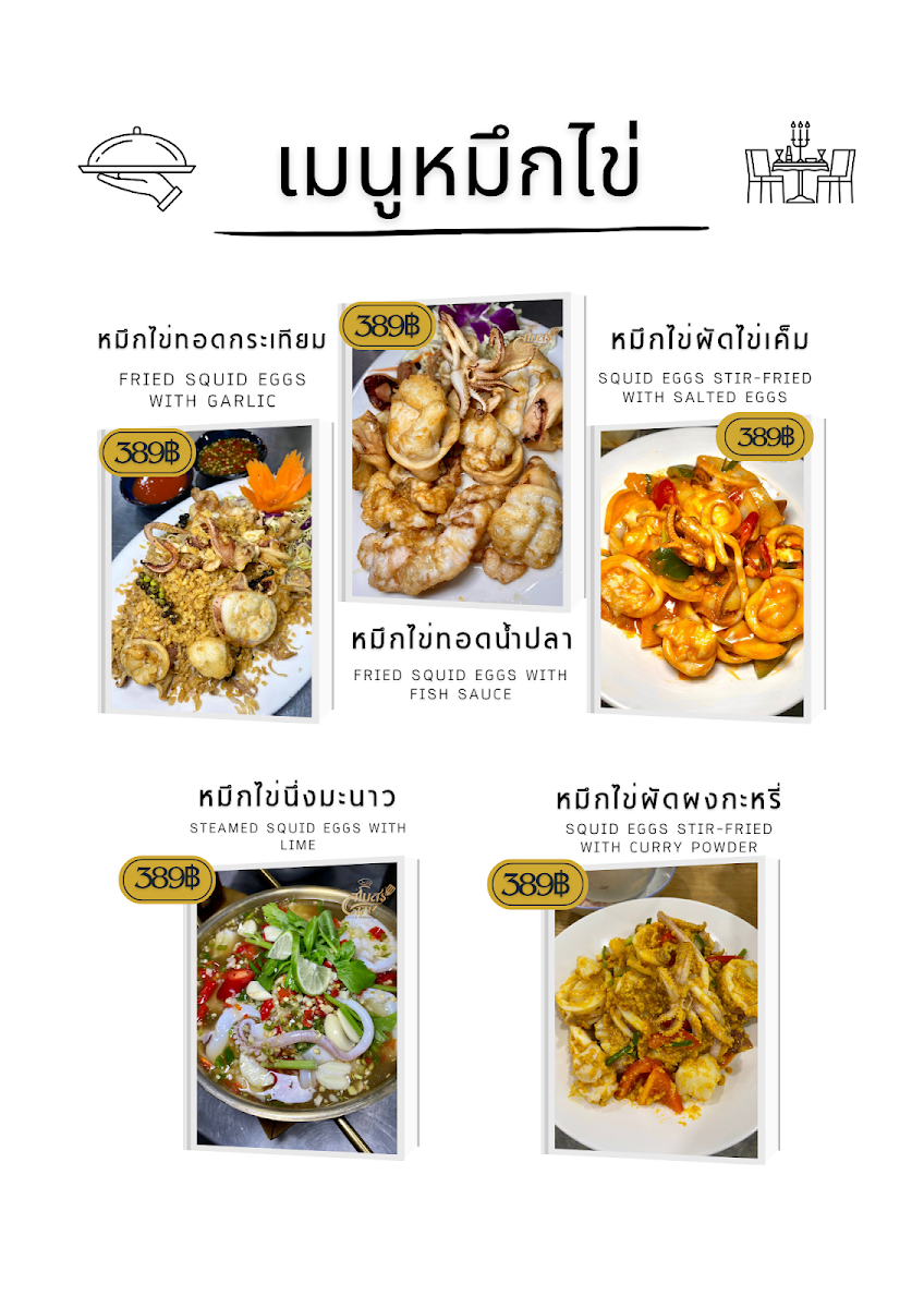 ร้านสโมสร171 Cafe&Restaurants Photo Menu 3