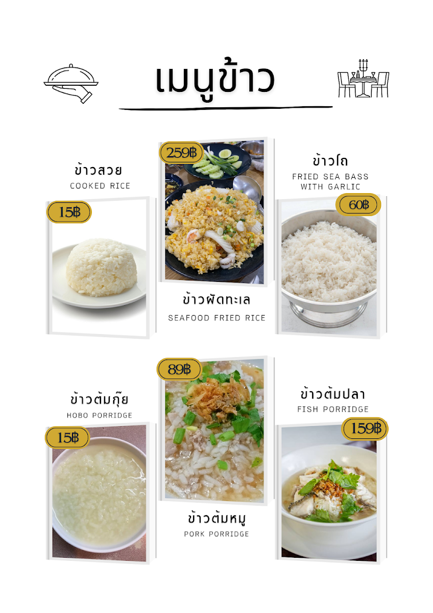 ร้านสโมสร171 Cafe&Restaurants Photo Menu 9