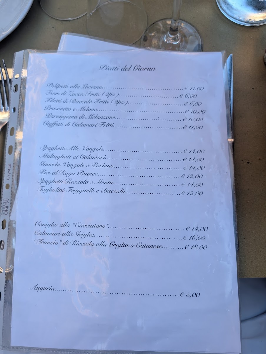 Osteria da Zi Umberto Photo Menu 10