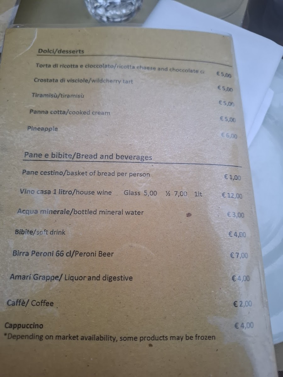 Osteria da Zi Umberto Photo Menu 3