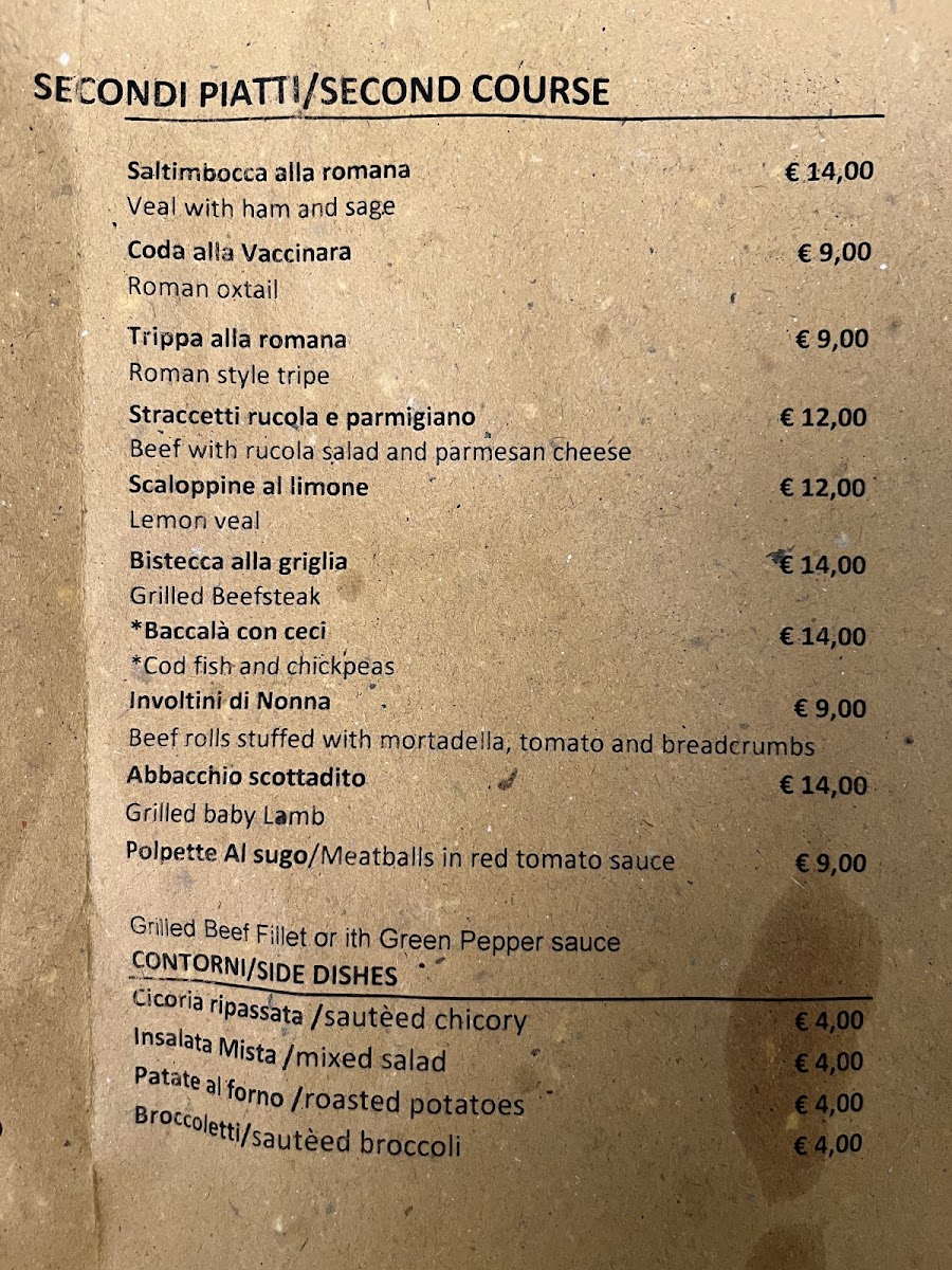 Osteria da Zi Umberto Photo Menu 8