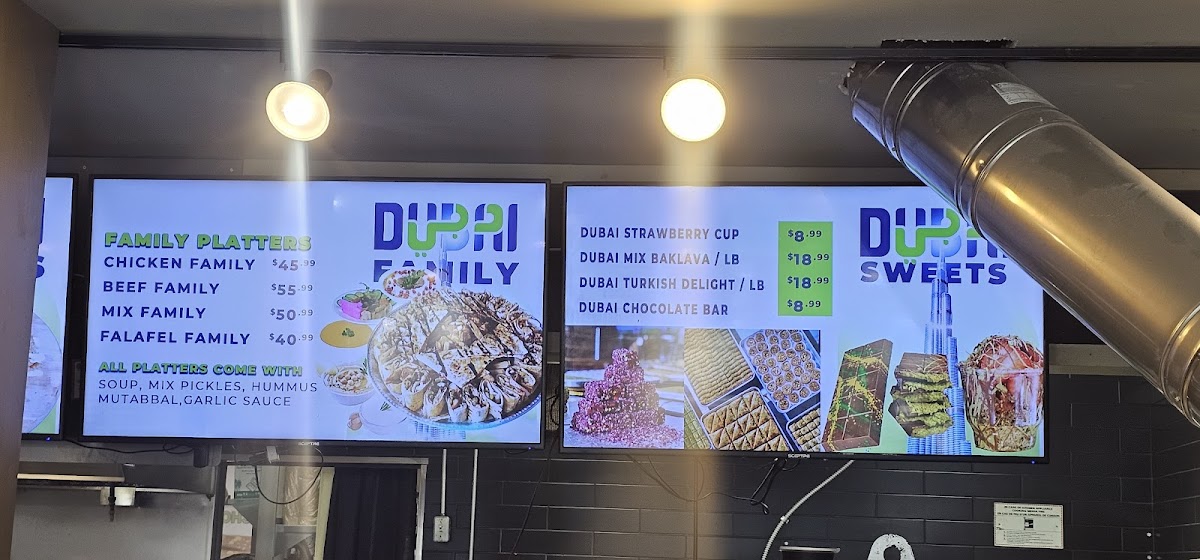 Dubai Time Photo Menu 1