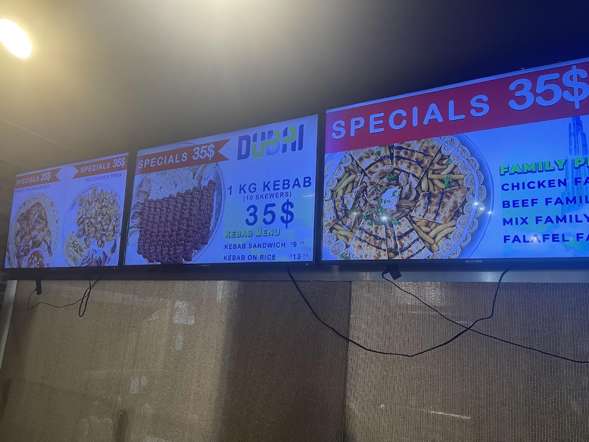 Dubai Time Photo Menu 4