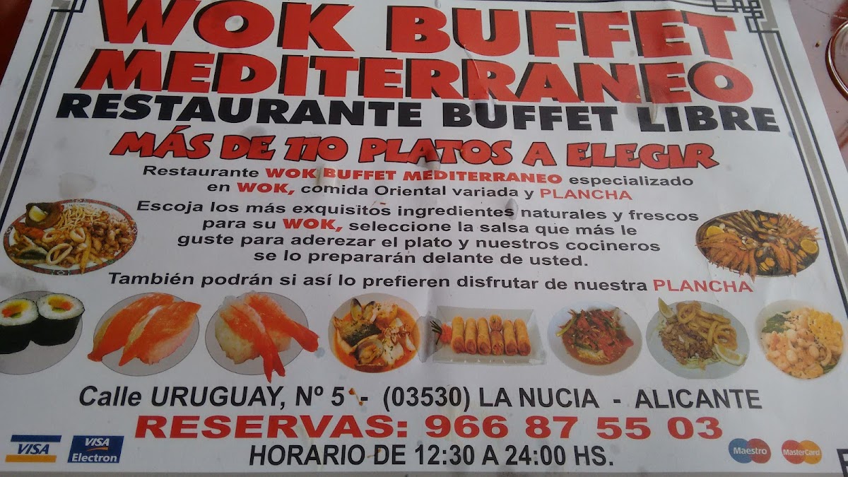 Wok Buffet Mediterraneo Photo Menu 6