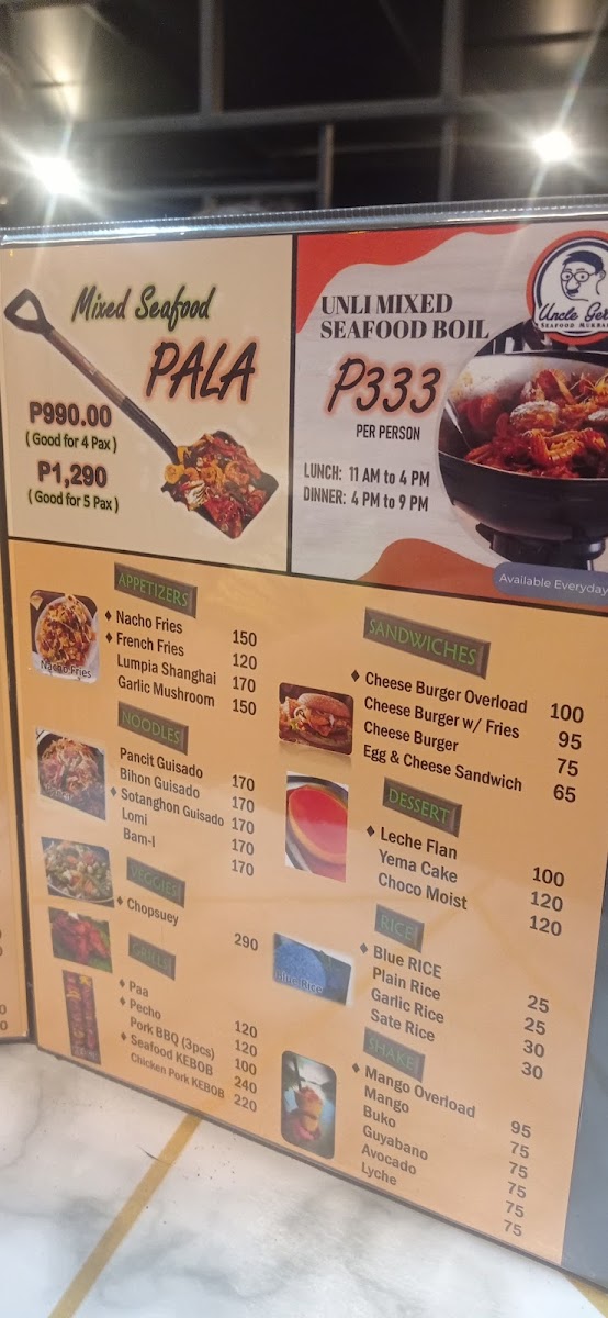 UNCLE GER'S Photo Menu 7