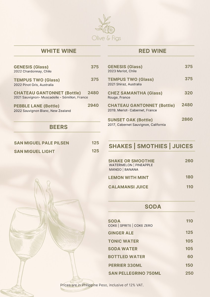Olive & Figs Photo Menu 3