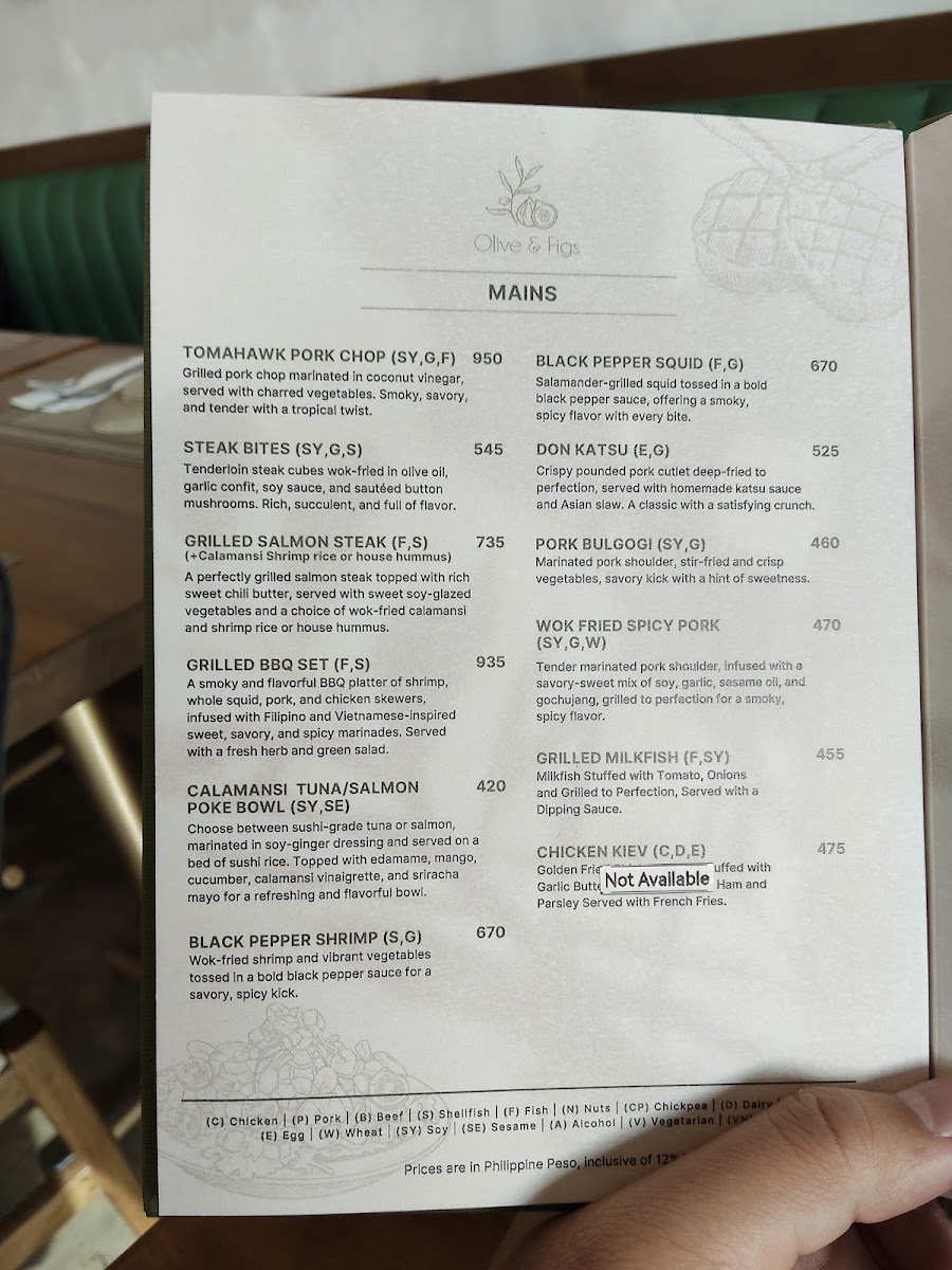 Olive & Figs Photo Menu 9