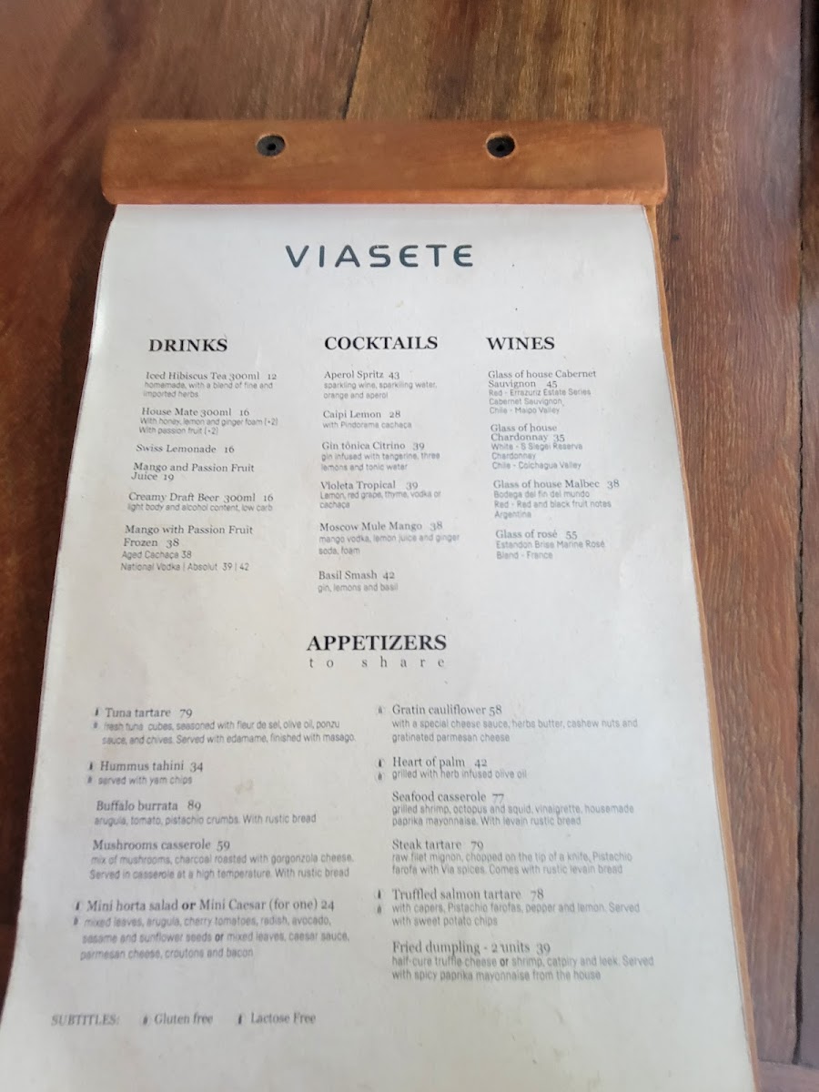 ViaSete Photo Menu 1
