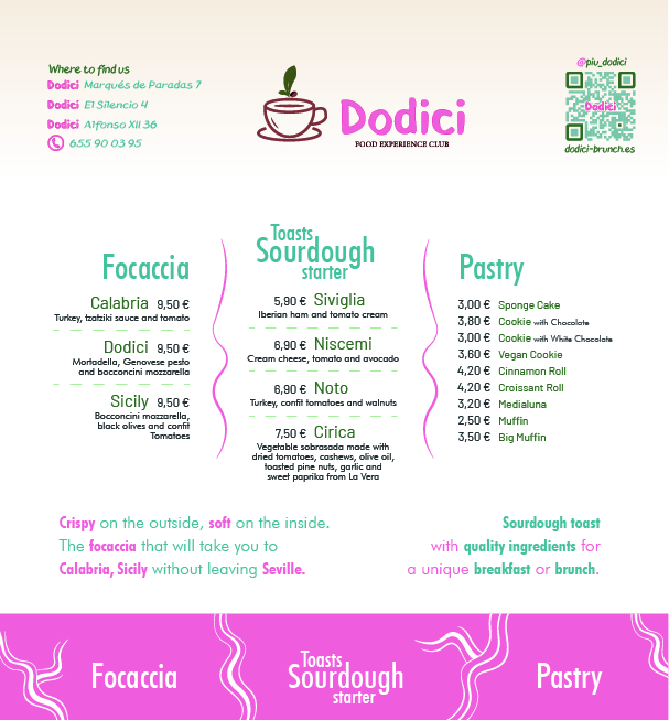 DODICI | Brunch Sevilla Photo Menu 1