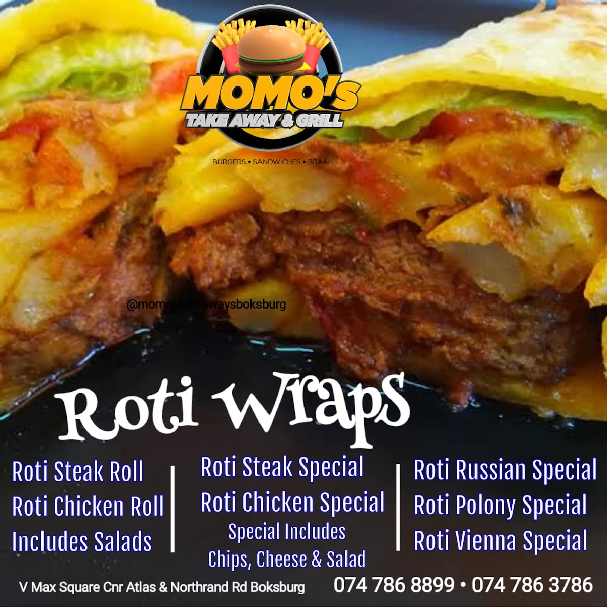 Momo's Takeaways & Grill (Halaal) Photo Menu 7