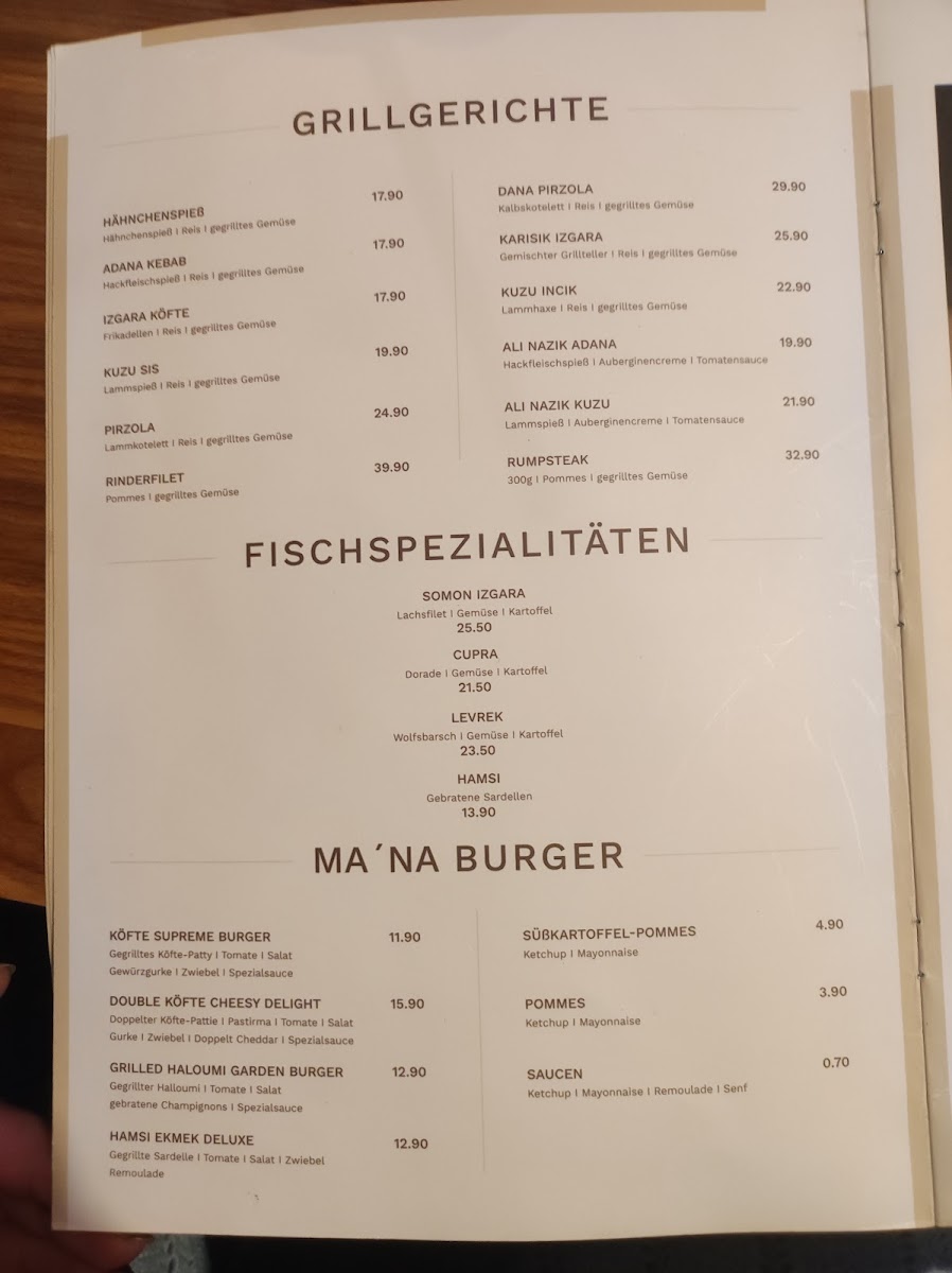 MA'NA - Frühstück | Restaurant | Lounge Photo Menu 1