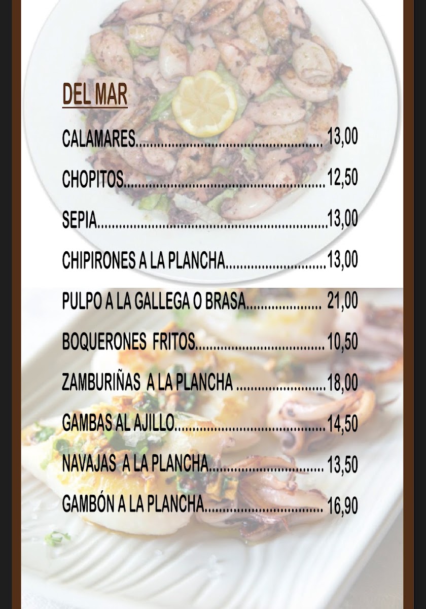 Restaurante sidreria el Txigre Photo Menu 2