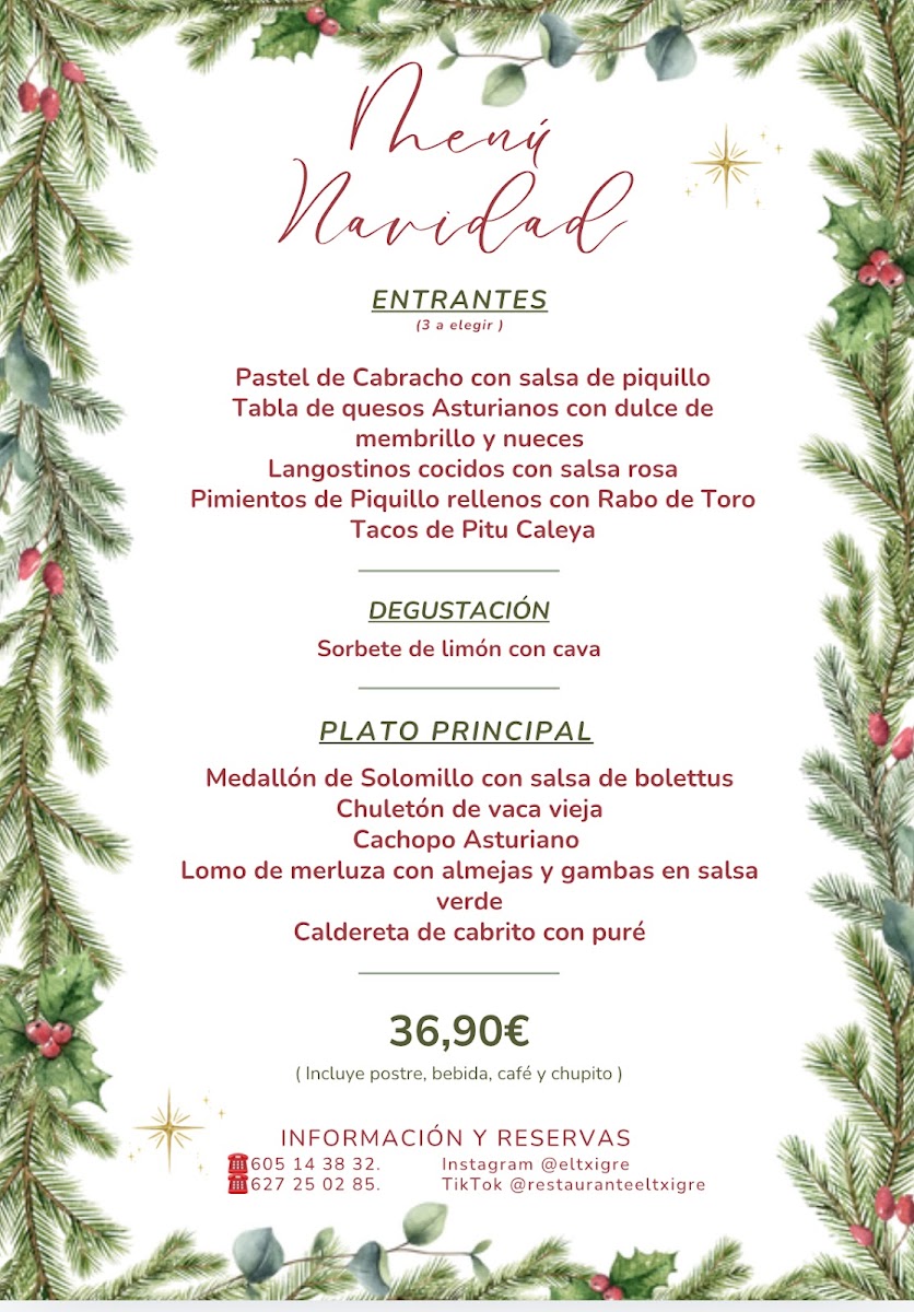 Restaurante sidreria el Txigre Photo Menu 4