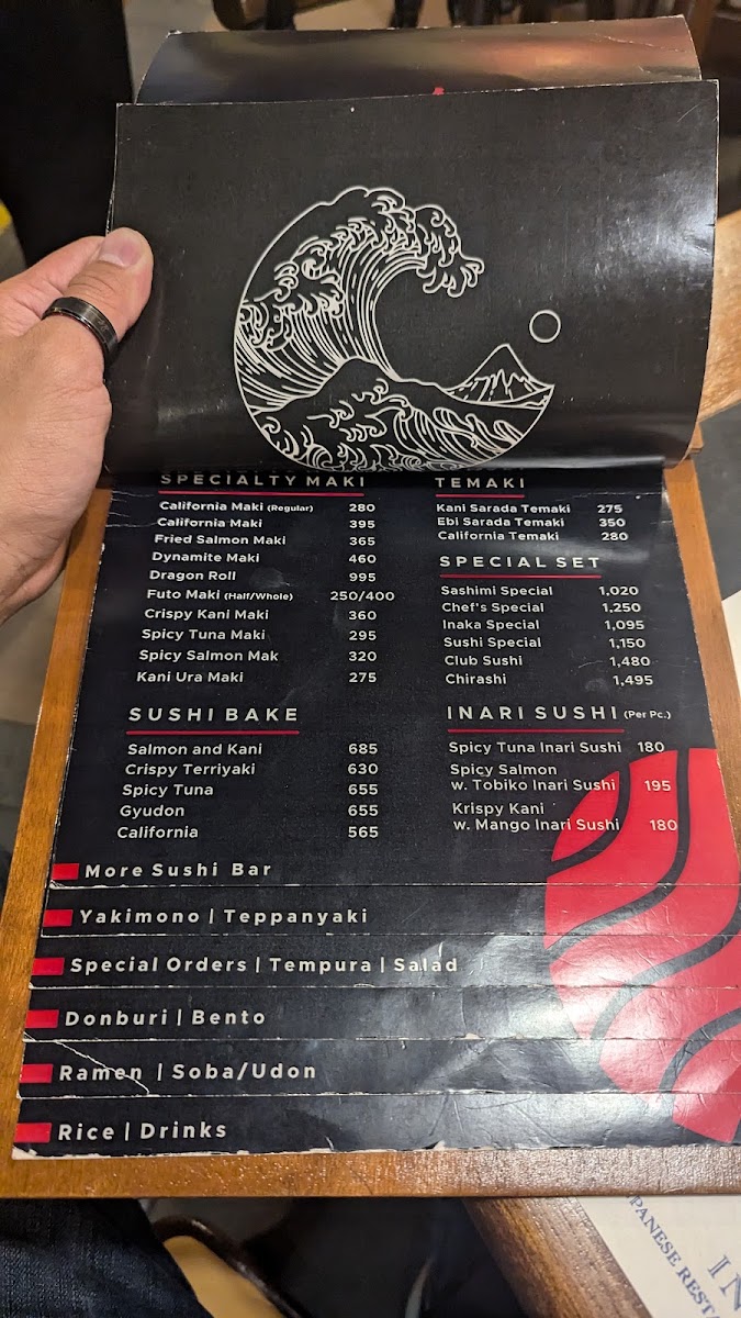 Inaka Restaurant and Sushi Bar Photo Menu 6