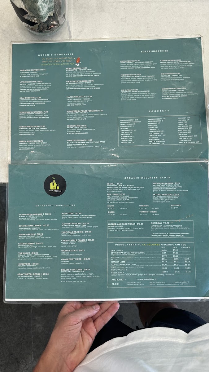 Main Squeeze Photo Menu 2