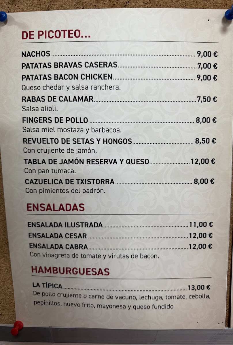 Bar casino de Beire Photo Menu 3