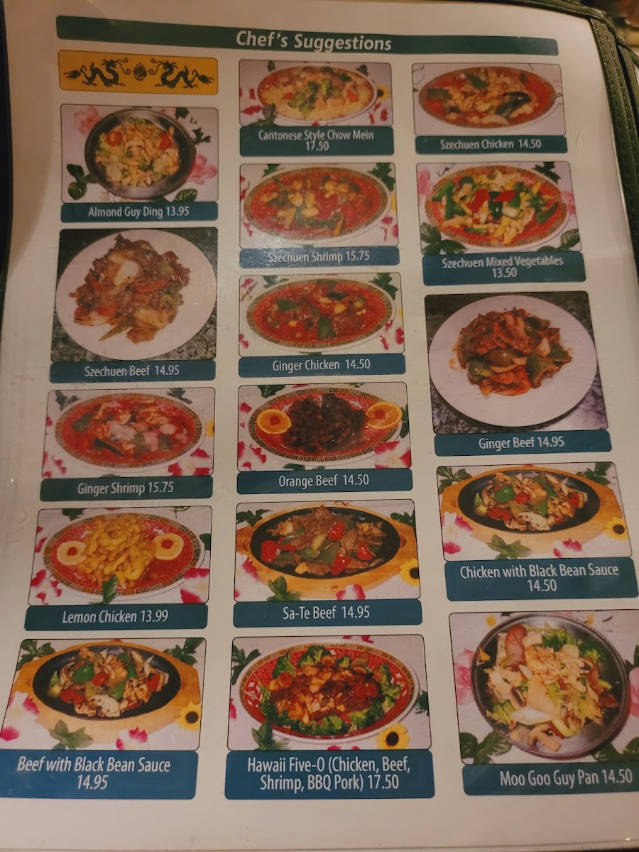 Luong's Restaurant Photo Menu 9