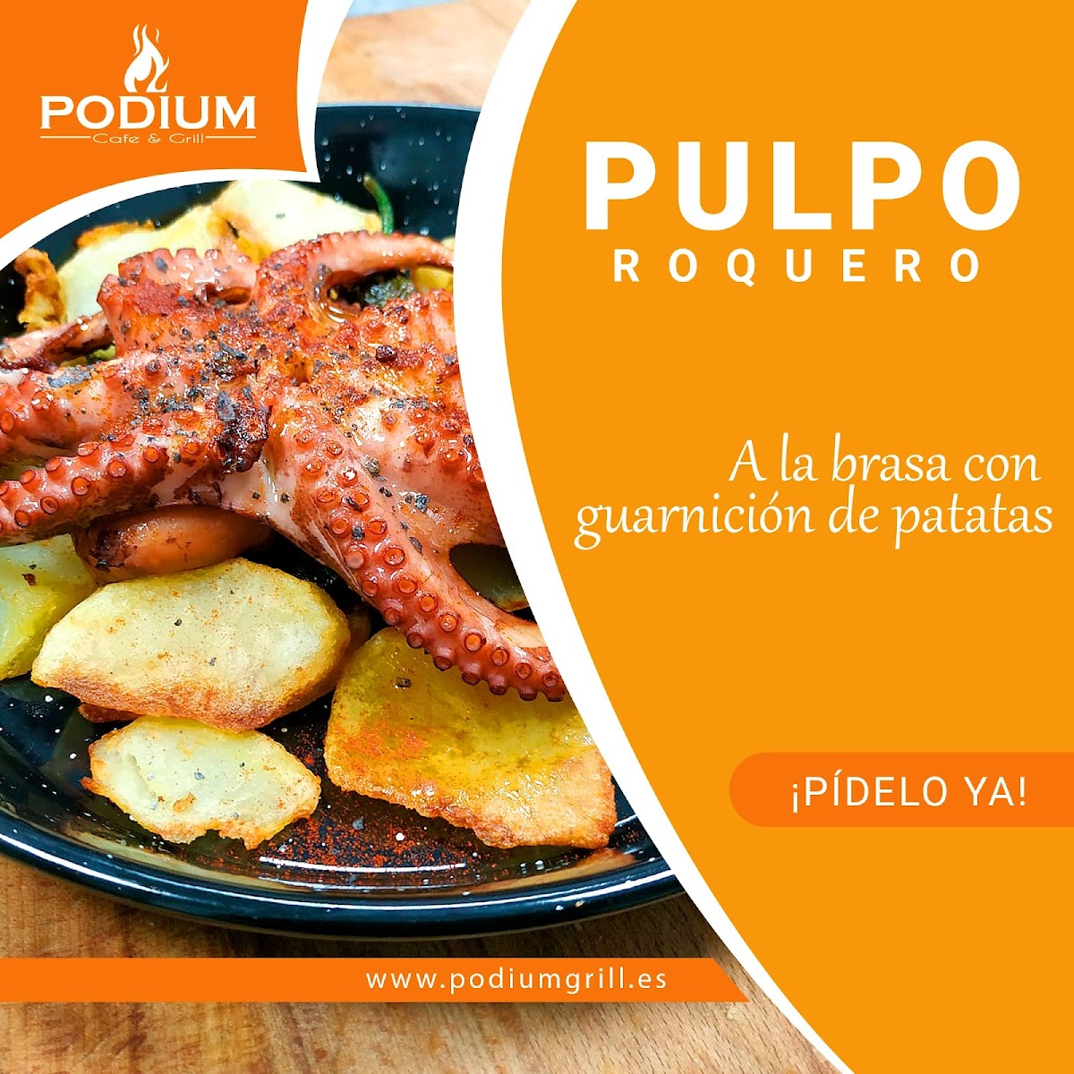 Cafetería Podium Photo Menu 10