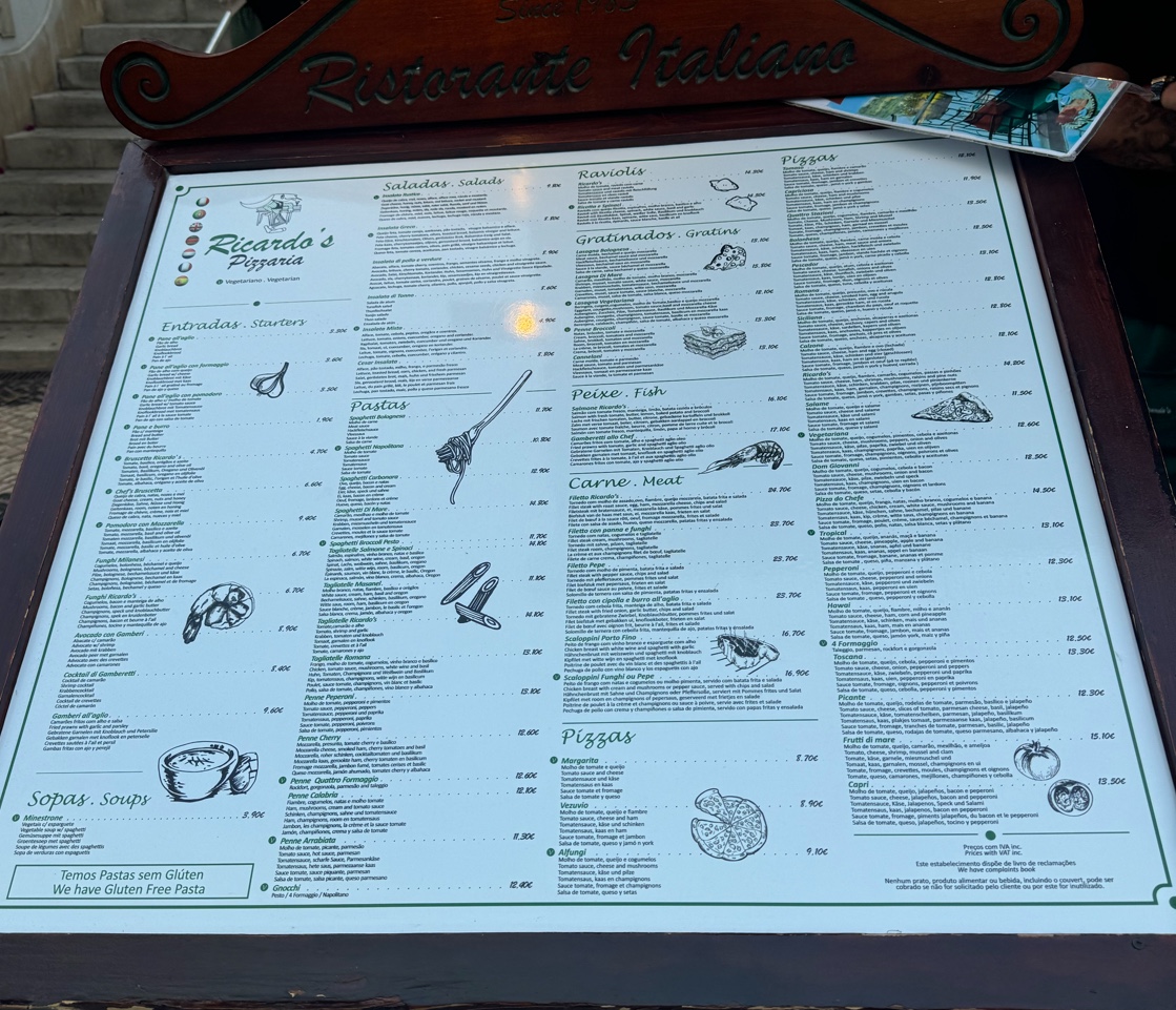 Ricardo's Pizzaria Photo Menu 9