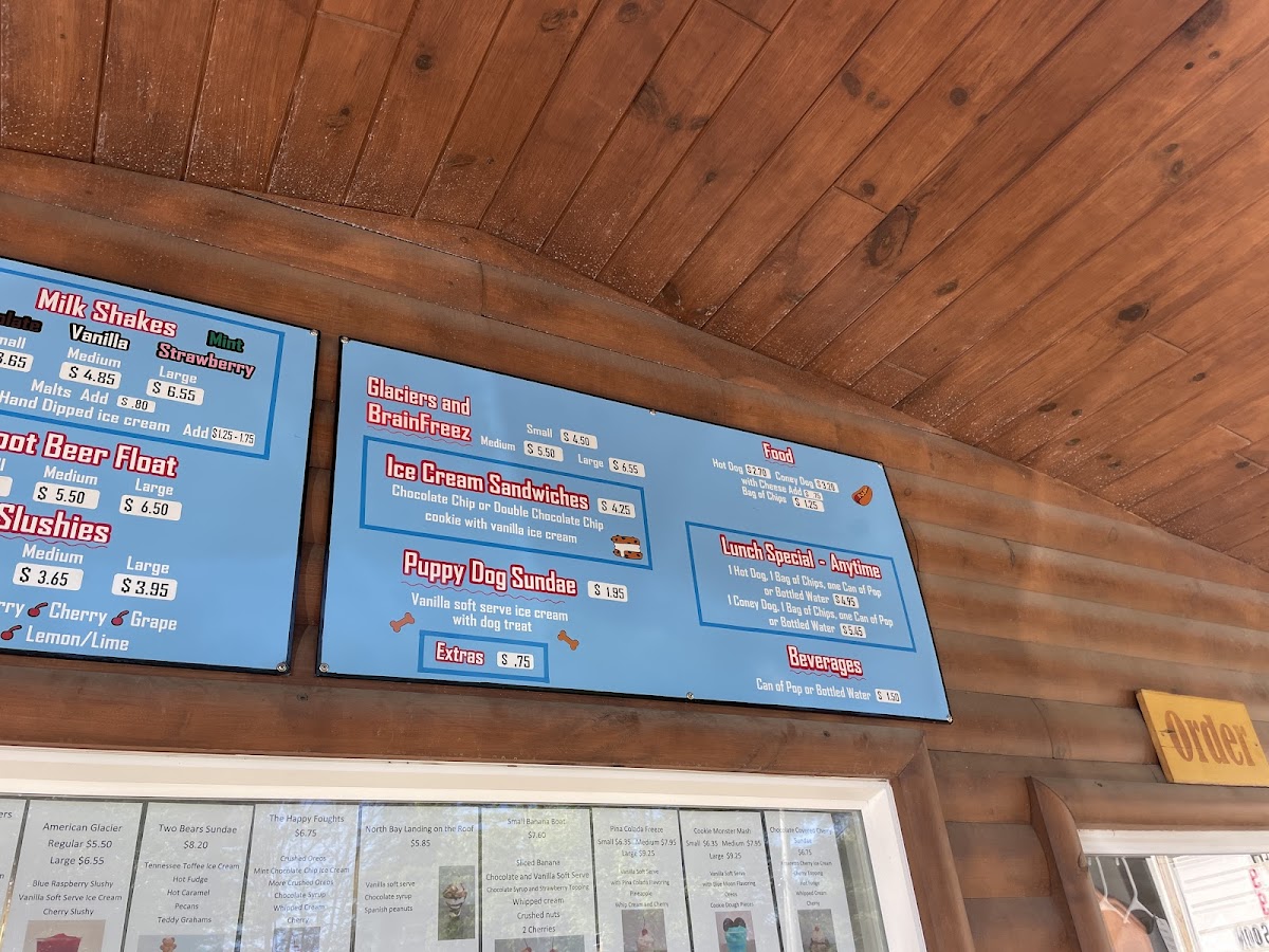 Tip Top Ice Cream Shop Photo Menu 6