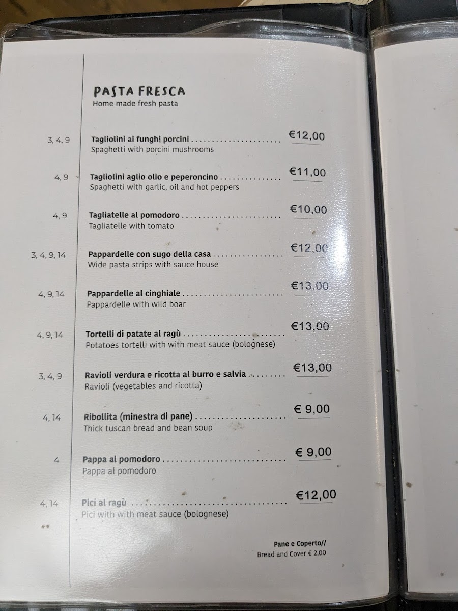 L'Arte di Dory - Cucina Casalinga in Oltrarno Photo Menu 7